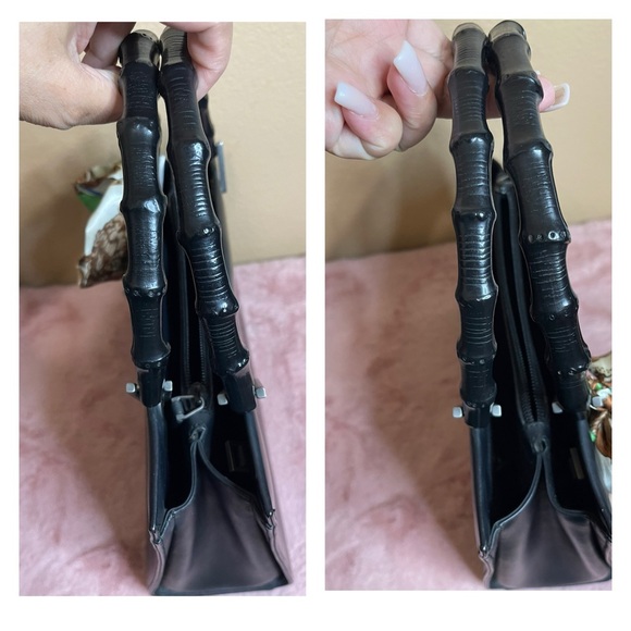 Gucci Bamboo Black Handbag - Picture 10 of 16